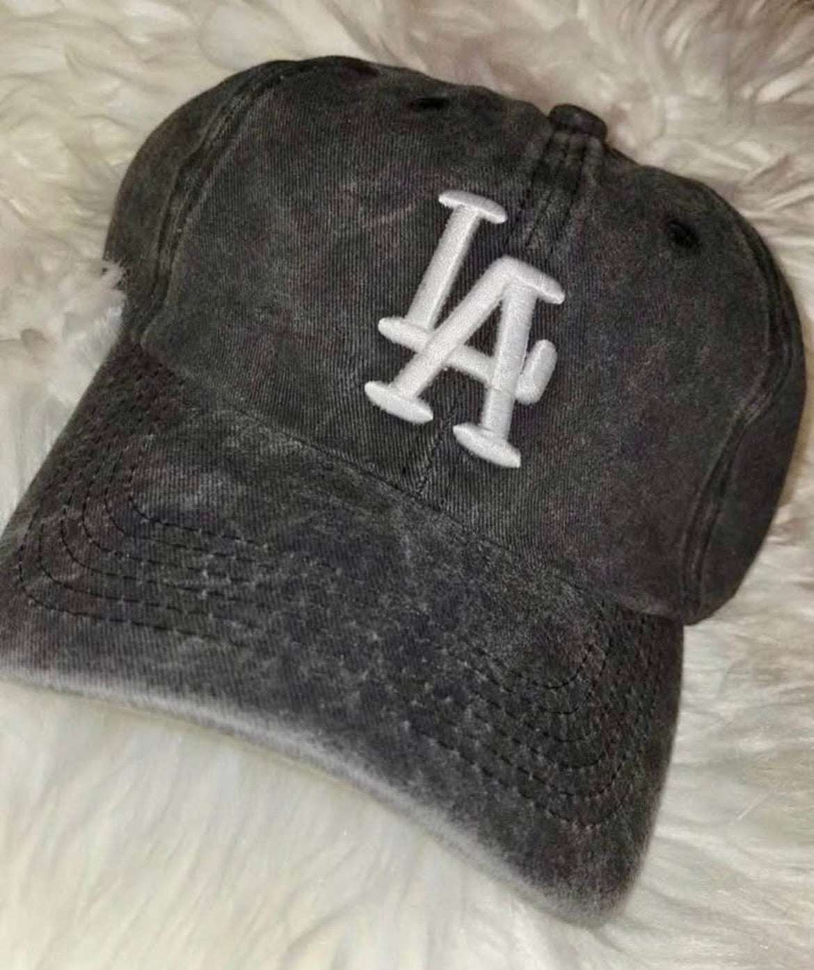 LA baseball hat (mineral wash)