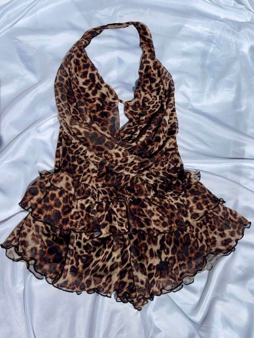 Maxi print romper