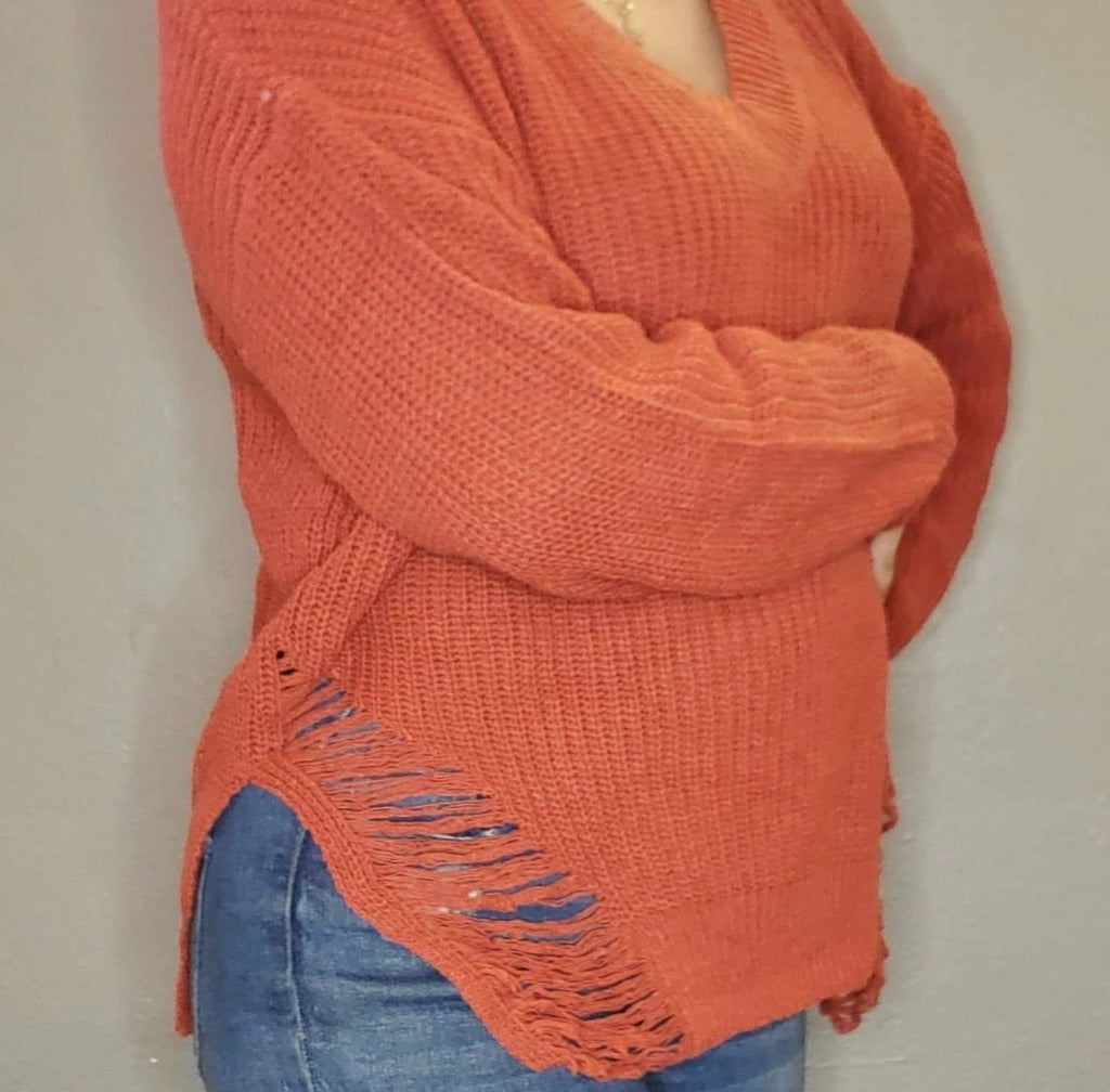 Amber knit top