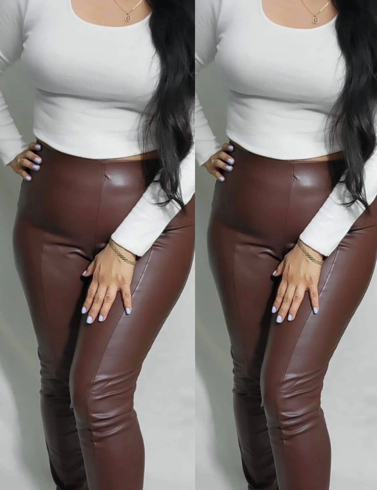 Vanessa leather bottoms