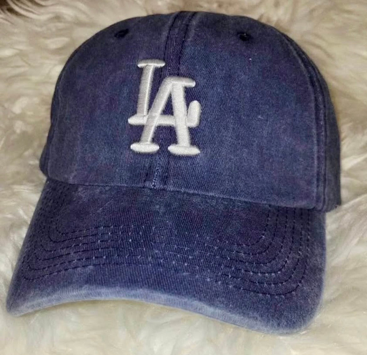 LA baseball hat (mineral wash)