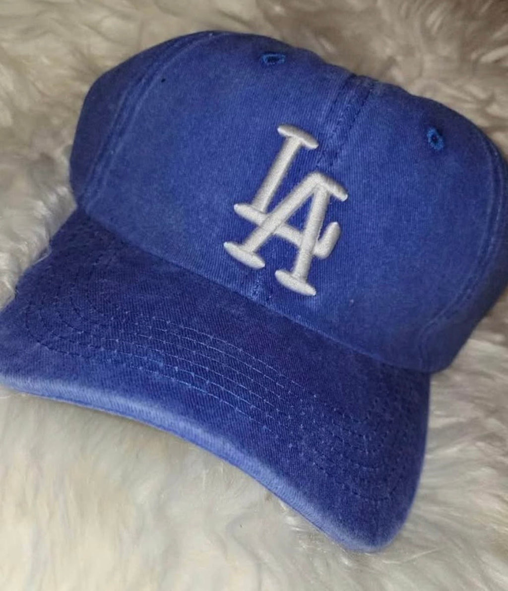 LA baseball hat (mineral wash)
