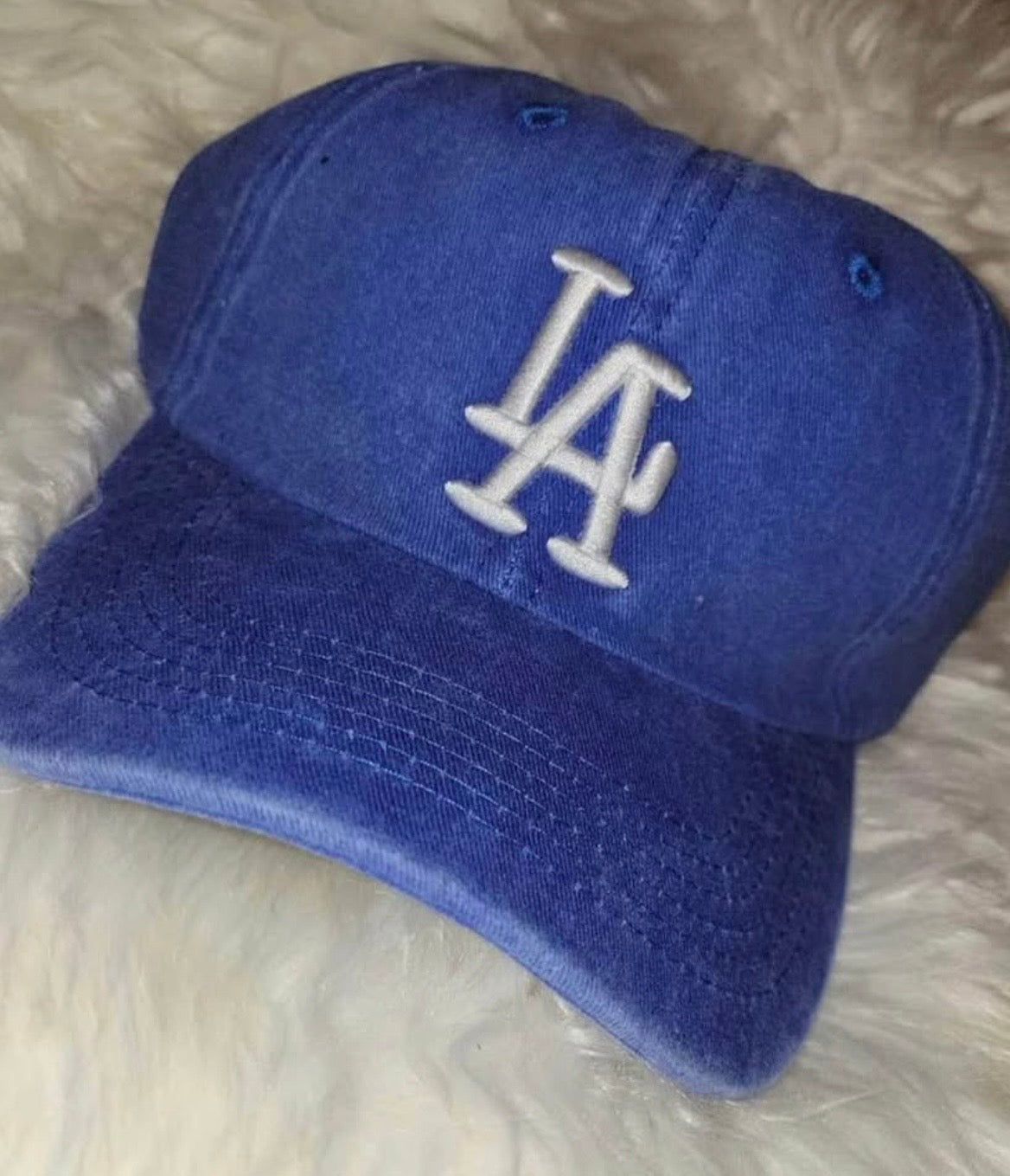 LA baseball hat (mineral wash)