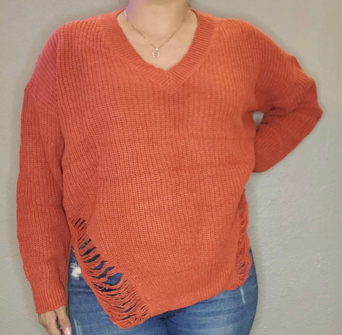 Amber knit top
