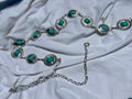 Concho chain belt